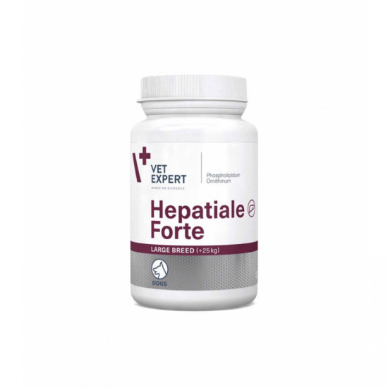 Hepatiale Vet Expert – Large Breed – supliment pentru susținerea funcției hepatice la câini de talie mare, 40 tablete